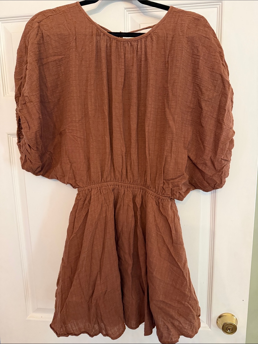 aerie Rust Brown Swim Coverup